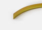 황금 색깔 플라스틱 손질 모자 2.0 CM 3/4&quot; 인치 Jwelite 유형 3D 편지 표시
